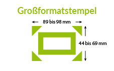 Großformatstempel