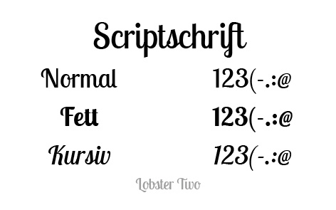 Scriptschrift